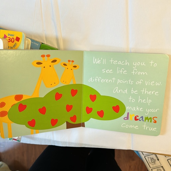 COPY - ⛱️2/$5⛱️Welcome Little One , board book , inside cover script, overa… - Picture 13 of 15